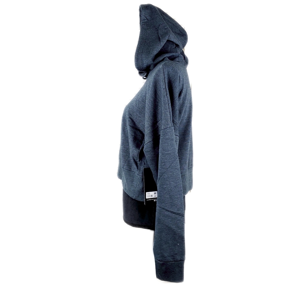 NWT 90 Degree by Reflex Women's Char Crop Hooded Sweatshirt - Picture 6 of 10